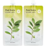 Belirtilmemiş Missha Yeşil Çay Özlü Nemlendirici Uyku Maskesi Pure Source Pocket Pack (Green Tea) 10ML 2li Paket