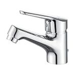 Belirtilmemiş Mix Aç - Kapa Tipi Lavabo Bataryası Pirinç Malzeme ile Şık ve Kullanışlı Tasarım - Gümüş