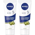 Belirtilmemiş Nivea El Kremi Zeytinyağlı Nemlendirici Bakım Kremi (75 Ml) 2li Paket