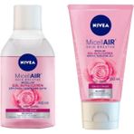 Belirtilmemiş Nivea Gül Suyu Içeren Makyaj Temizleme Jeli 150 ml + Gül Sulu Çift Fazlı Makyaj Temizleme Suyu 400