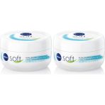 Belirtilmemiş Nivea Krem, Nemlendirici Bakım Kremi, Yüz, Vücut, El, Jojoba Yağı 100 ml 2li Paket