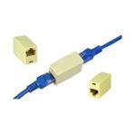 Belirtilmemiş OEM RJ45 Barel Konnektör Beyaz RJ45 Birleştirici Yüksek Hız ve Dayanıklı Tasarım ile