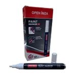 Belirtilmemiş Open Paint Marker Siyah Renk Etiket Yazı Kalemi 1 Adet Beyaz Renk Su Geçirmez Özellikli