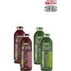 Belirtilmemiş Organik %100 Kırmızı + Yeşil Meyve Suyu 700 Mlx4 Adet