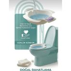 Belirtilmemiş Oturmalı Lavman Seti Bağırsak Temizleme Kabı Portatif Tuvalet Üstü Lavman Aparatı Hemoroid Kabızlık Rahatlatıcı Hijyenik Lavman Kabı