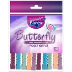 Belirtilmemiş Parex Butterfly Poşet Klipsi 10'lu