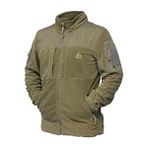 Belirtilmemiş Polar Metam Tactical Outdoor Mikro Polar Haki Renk Regular Fit Polar Kumaş Erkek Sportswear - XL
