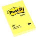 Belirtilmemiş Post-It 709566 – Yapışkanlı Not Kağıdı, 51 X76 Mm, Cam Göbeği, Macenta, Sarı - --