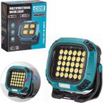 Belirtilmemiş PowerMaster MX-W893 4000K - 7000K - Kırmızı 30 COB Ledli 30 Watt Çok Fonksiyonlu Çalışma Lambası (PowerBank)