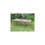 Belirtilmemiş Pratikoutdoor Katlanır Kamp, Piknik Bahçe Masası 75X200 cm - Ceviz Renk