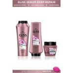 Belirtilmemiş Serum Deep Repair Onarıcı Şampuan 500 Ml+Saç Kremi 360 Ml+Saç Maskesi 300 ml + Saç Açıcı Tarak