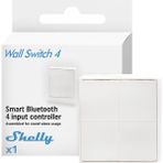 Belirtilmemiş Shelly Blu Wall Switch 4 Stand-Alone – Bluetooth Şalter, Kablosuz, Uzaktan Kumanda, Çoklu Tıklama,