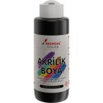 Belirtilmemiş Siyah Akrilik Boya 120ML