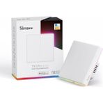 Belirtilmemiş Sonoff T5-2gang Wifi Kablosuz Dokunmatik Anahtar, 2 Yollu Akıllı Duvar Anahtarı, Tam Dokunmatik, Le