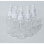 Belirtilmemiş Sprey Başlıklı 100 ml Boş Pet Şişe 5 Adet Sağlam Sert Plastik
