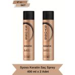 Belirtilmemiş Syoss Keratin Saç Spreyi, 400 ml x 2 Adet, 3'ü 1 Arada 73325310631660