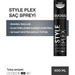 Belirtilmemiş Syoss Plex 48 Saat Extra Güçlü Saç Spreyi No:4, 400 ml