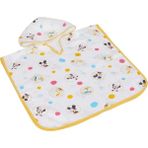 Belirtilmemiş Taç 1500187681 Mickey Baby Pamuk Müslin Panço Havlu, Çok Renkli
