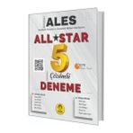 Belirtilmemiş Tasarı Yayınları Ales Sayısal Sözel Yetenek All Star Tamamı Çözümlü 5 Deneme - 1 Adet