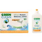 Belirtilmemiş U Green Clean Green Clean Bulaşık Makinesi Tableti Parlatıcı Seti