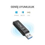 Belirtilmemiş USB 3.0 Sd Micro Sd Hafıza Kart Okuyucu Siyah