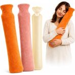 Belirtilmemiş Uzun Boy Long Sıcak Su Torbası, 2.5 Litre 72X13 Cm, Hortumlu Büyük Boy Isı Terapisi Yastığı, Süper