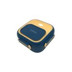 Belirtilmemiş Vagonlife Bento 500ML Lunchbox Tek Katlı Çelik Sefer Tası Yemek Kutusu (Lacivert-Sarı)