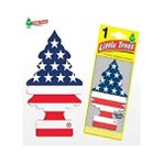 Belirtilmemiş Vanilla Pride Kokusuyla Little Trees Amerikan Bayraklı Asma Oto Kokusu 1 Adet Özel Tasarım
