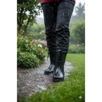 Belix Konçlu Peluşlu Unisex Yağmur Çizmesi Siyah 36-40 Siyah