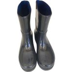 Belix Unisex Bahçe Yağmur Çizmesi Siyah Silikon/Plastik Kadın Kullanım 36-40 Numaralı