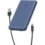 Belkin 10000 Mah Powerbank, 15W Usb-C & 12W 2Xusb-A Girişli, Kompakt Dizayn, Kablo Dahil, Mavi (Çok Renkli)