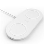 Belkin 10W İkili Hızlı Kablosuz Beyaz Şarj Cihazı