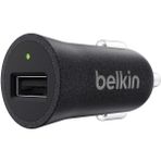 Belkin 12W Hızlı Araç Şarj Cihazı 2 Port USB Siyah+Apple Lightning Kablo
