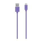 Belkin 2 mt Mor Micro Data Hızlı USB Şarj Kablosu