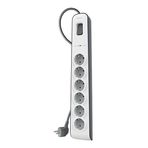 Belkin 6'lı 2 Metre Akım Korumalı Priz Beyaz