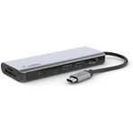 Belkin 7'Si 1 Arada Çok Bağlantı Noktalı Usb C Hub (4K Hdmi, Usb-C, 2 X Usb A, 3,5 Mm Ses, Sd 3.0 Yu