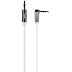 Belkin AV10128CW03-WHT Beyaz 0.9 m Flat Aux Kablo