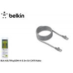 Belkin BLK-A3L791cp02M-H-S 2m Gri CAT5 Kablo