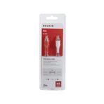 Belkin BLK-F3Y097BF2M Siyah Ses Kablosu