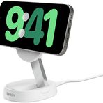 Belkin BoostCharge Pro Qi2 manyetik 15w Katlanır Kablosuz Şarj Cihazı (Dönüştürülebilir Ped/Stand)