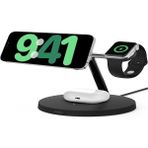 Belkin Boostcharge Pro Qi2 WIZ009VVFBK-V2 15W 3in1 Magsafe Şarj Standı - Beyaz