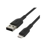 Belkin Braided Lightning 2 mt Siyah Şarj ve Data Kablosu
