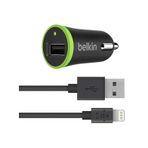 Belkin Hızlı Araç İçi Şarj Cihazı Charger 24A 12 W+Lightining Kablo