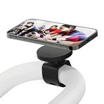 Belkin MagSafe fitness tutucu (fitness stüdyo cihazları için, manyetik mobil cihaz tutucu, ergometre, koşu bandı, spinning bisiklet, eliptik egzersiz aleti, iPhone 12 serisi için)