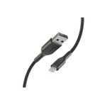 Belkin Playa PMBK1002bt1MPBB 1 mt Siyah Örgülü Lightning Kablo