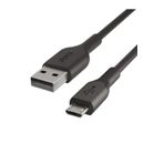 Belkin PMBK2005BT1MPBB Playa Siyah 1 mt Micro USB Kablo