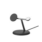 Belkin Qi2 15W 3İn1 Magsafe Kablosuz Şarj Stand - Siyah