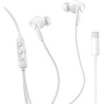 Belkin Soundform Anc Usb-C Bağlantılı, Mikrofonlu Kulakiçi Kablolu Kulaklık, Beyaz