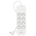 Belkin Srb004 2 m 8'li Akım Korumalı Priz Beyaz
