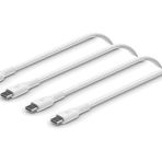 Belkin Type-C To 1 mt İkili Beyaz Örgülü Kablo